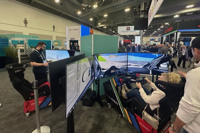 Connect up to 30 simulators to race against eachother