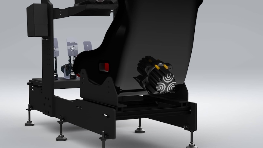 FDirect Tactile Feedback for Haptic Feedback on FPZERO Clubsport Racing Simulator