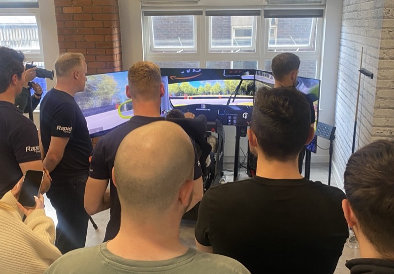Challenge eachother with Hot Lap Leaderboard