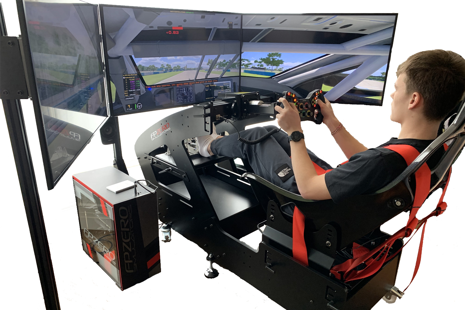 FPZERO Pro II Formula Simulator with 55 screens