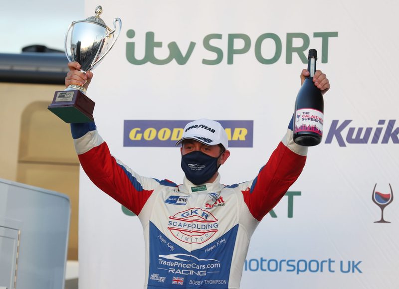 Bobby Thompson takes BTCC Jack Sears trophy, Silverstone 2020