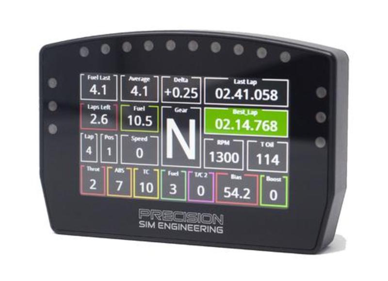 PSE DDU - LCD Dashboard with LEDs