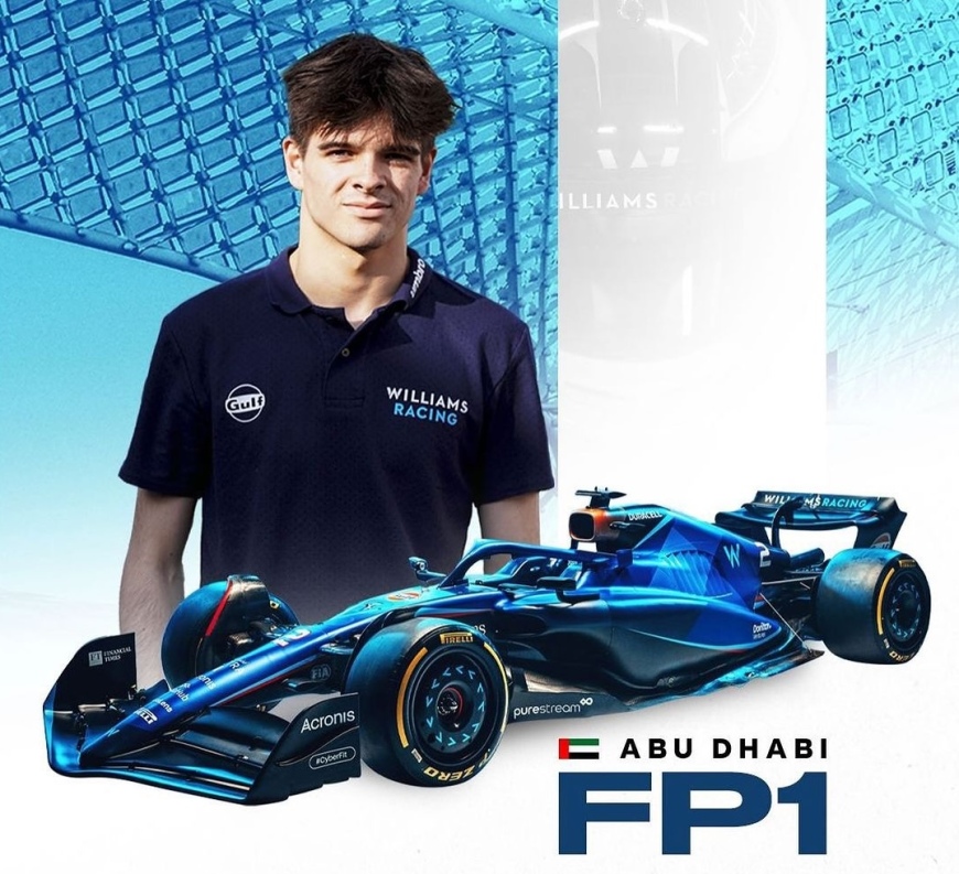 Zak O’Sullivan will take park in Free Practice One of the Abu Dhabi Grand Prix