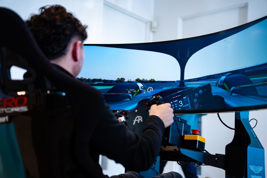 Clubsport Simulator in action!