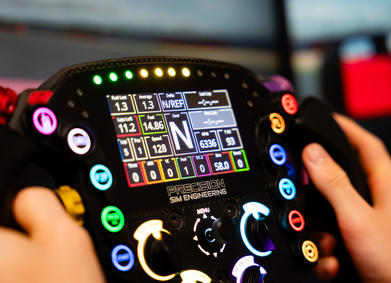 F1 steering wheel for your Racing Simulator - The PSE LMX